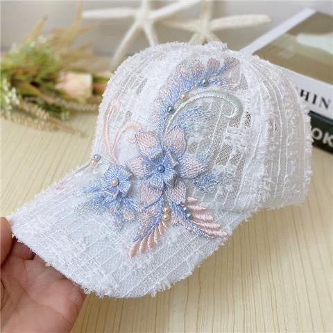 Cross-border Hat Women's New Sunscreen Sun Hat Trendy Baseball Cap Spring and Summer Fashion Sun Rhinestone Cap in stock