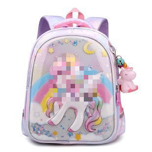 Children's Schoolbags Cartoon Cute Kuromi Baby Kindergarten Backpack Burden-Reducing Primary School Students First and Second Grade Backpack