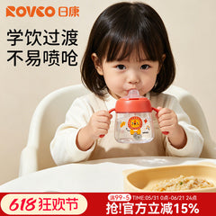 New Style Kidsren's Learning Drinking Cup, Baby Drinking Water Duckbill Cup, Drinking Milk Straw Cup, 304 Stainless Steel Inner Milk Bottle