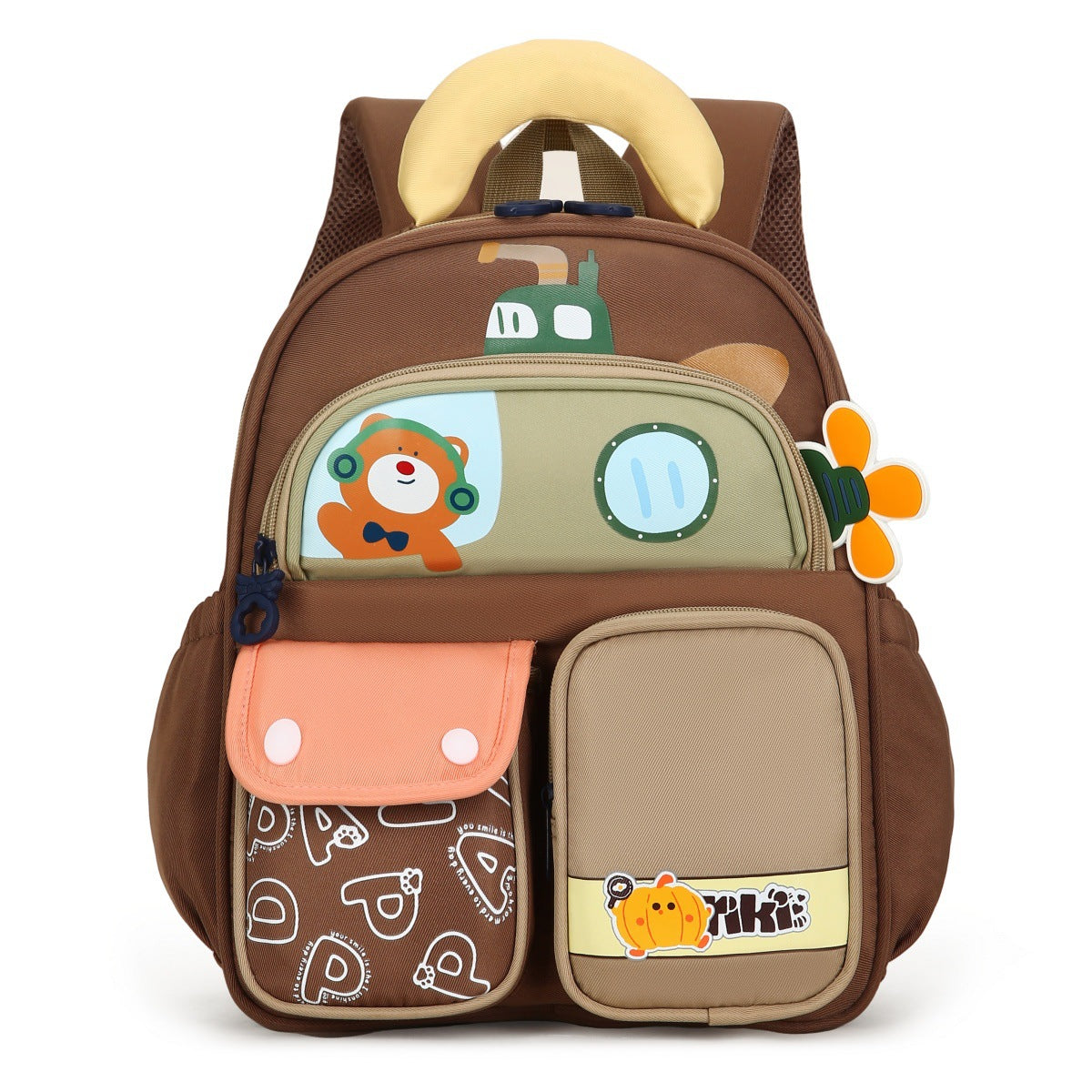 Children's Backpacks Cross-Border Wholesale New Cartoon Animal Print Backpacks for Small and Medium Classes 3-6 Years Old Kindergarten School Bags