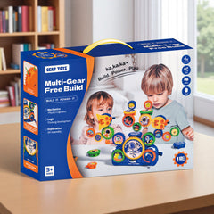 <Supermarket Hot Sale> Versatile Electric Gear Building Blocks Cross-Border Indoor Parent-Child Educational Toy Gift for Children Aged 3-6