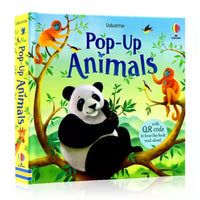 Pop-Up Book Kidsren's English Stereo Flip Book Toy Picture Book for Young Kidsren