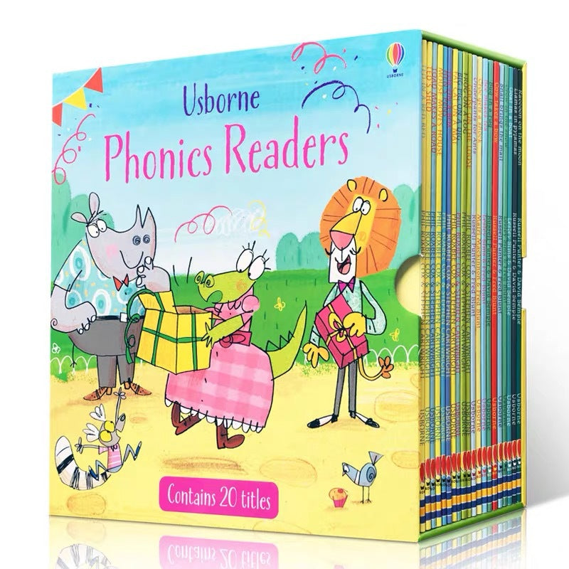 Click-To-Read English Picture Book Phonics Readers Phonics 20 Volumes Enlightenment Early Education Story Book