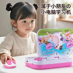 children's early education toy computer for learning, children's intelligence, baby training, notebook practice