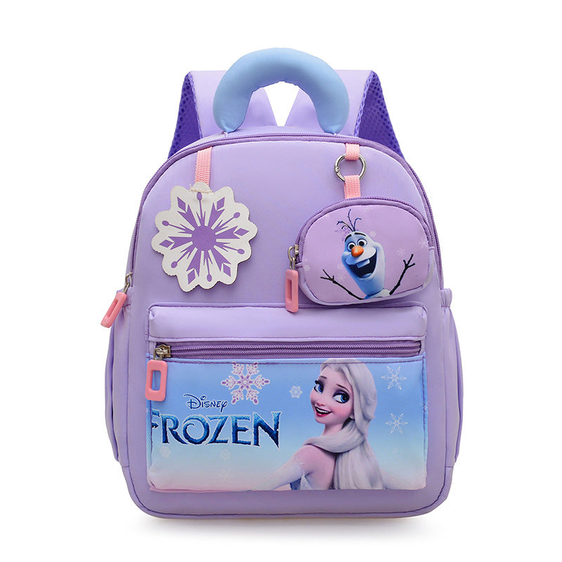 Kindergarten School Bag Cartoon Spider-Man Small and Medium Class Baby School Backpack Boys and Girls Travel Bag Children's Backpack