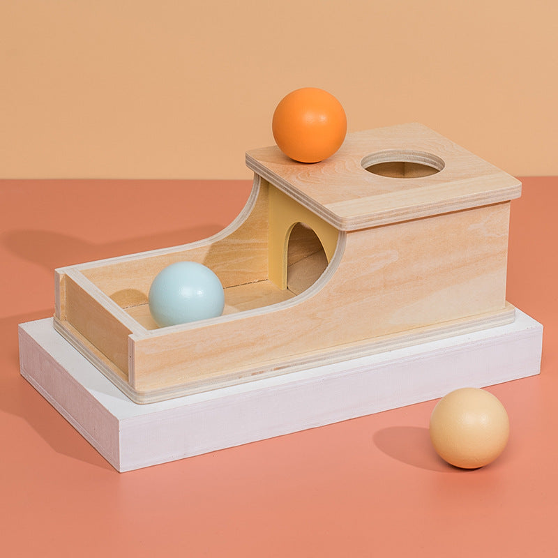 Montessori Early Education Teaching Aids, Kidsren's Educational Toys, Kindergarten Shape and Color Classification Matching Coin Box Gifts