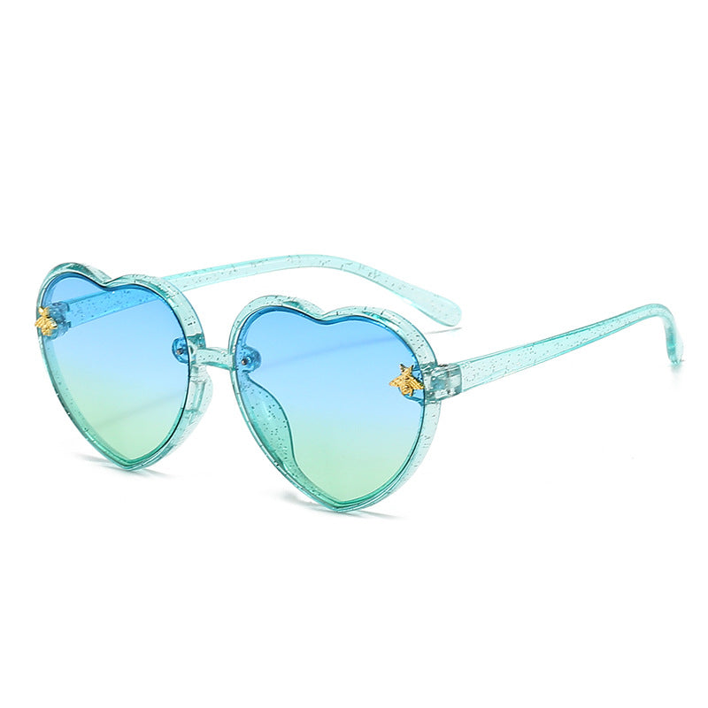 Children's Sun Protection Glasses, Cute Sunglasses for Boys and Girls, Stylish Toddler Sunglasses, Baby Anti-Uv Protective Glasses