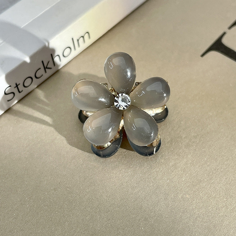 Pearl Small Hairpin Grabber Kidsren's Small Clip Headdress Bangs Artifact Top Clip Broken Hair Hairpin Female Forehead Side