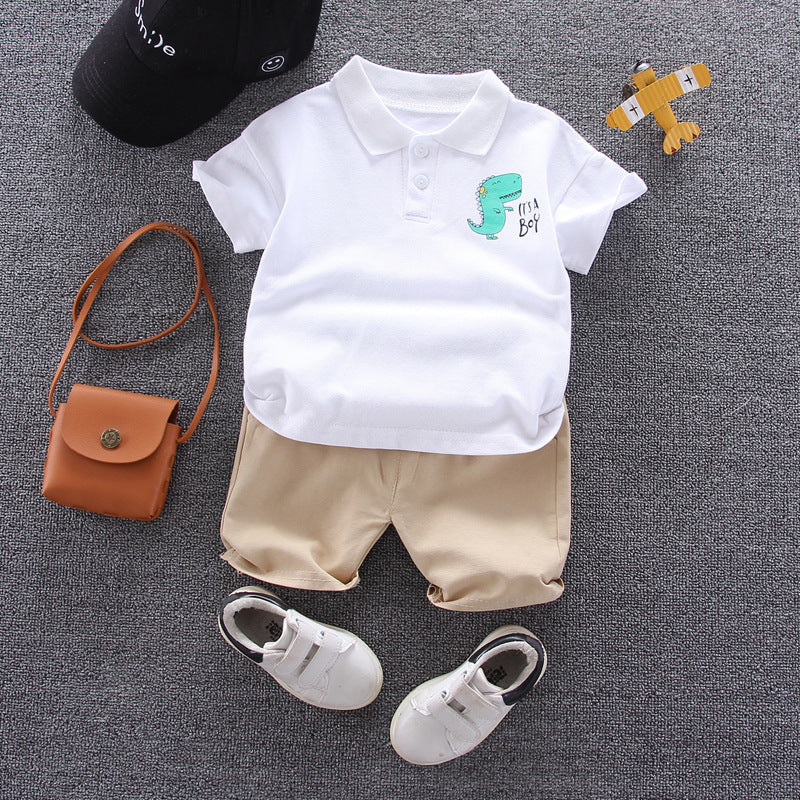 Baby Boys Summer Clothing Set – Cotton Casual Outfit - Boys Summer & Party Dresses - Baby's World (view 26)