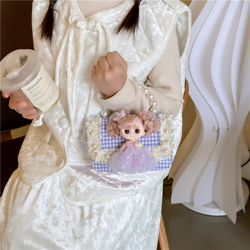 Cartoon Kids Purse Trendy Mini Cute Little Girl Handbag 3D Fashion Girl’s Outing Coin Pouch