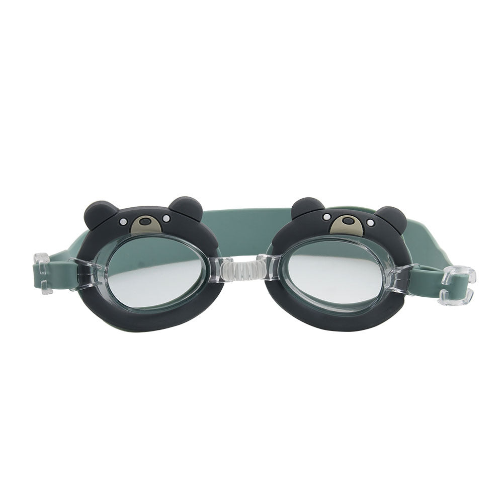 Factory direct selling hot children swimming goggles HD waterproof unicorn crab cartoon swimming goggles cute swimming glasses