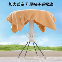 360° Rotating Octopus Clothes Drying Rack, Standing Floor Folding Drying Pole, Balcony & Bedroom Home Drying Stand