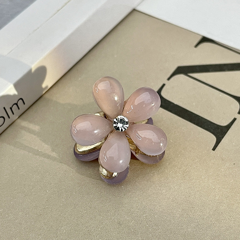 Pearl Small Hairpin Grabber Kidsren's Small Clip Headdress Bangs Artifact Top Clip Broken Hair Hairpin Female Forehead Side