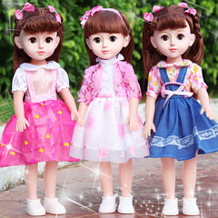 Talking Smart Doll Children's Simulation Doll Set Dress-Up Girl Princess Toy Birthday Gift Wholesale