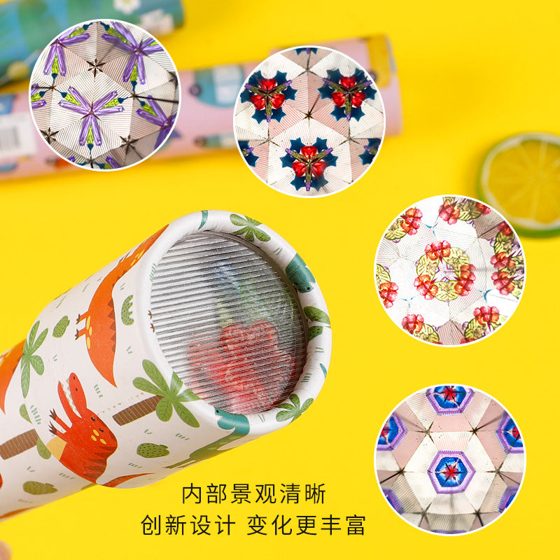 Children's Kaleidoscope Paper Kaleidoscope Kidsren's Toys Kindergarten Student Gifts Educational Handmade Creative Small…