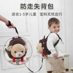 Amazon 2025 New Cartoon Anti-Lost Backpack Baby Girls School Bag Children's Stuffed Small Bag