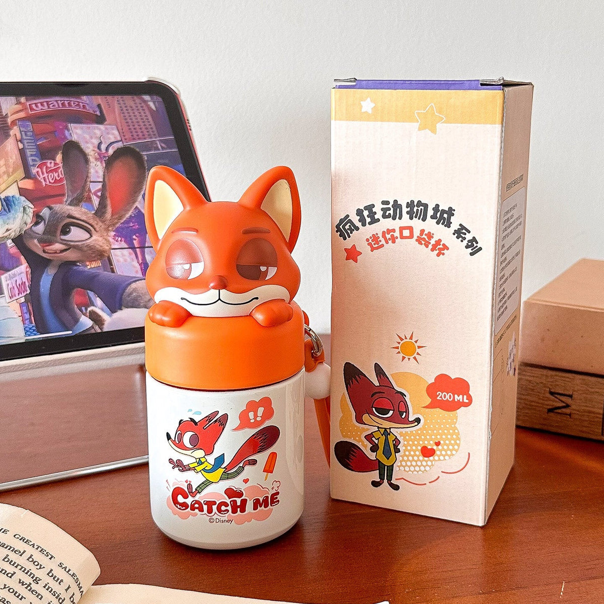 Judy Nick Children's Thermos Cup, New Model, Stylish Straw Cup for Girls, Portable Strap Water Bottle, Specially Designed for Students Going to School
