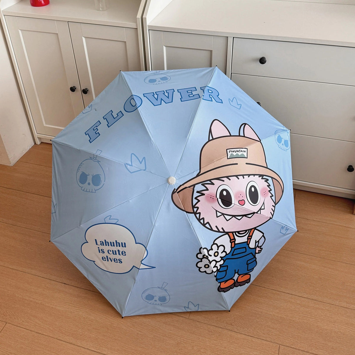 Hot-selling Bubble Matella Fabric Umbrella, Dual-use Folding Sun Umbrella for Sun and Rain, Wholesale