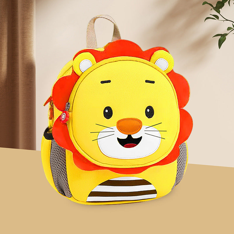Ready-Made Kindergarten Schoolbags for Boys and Girls, Cartoon Backpacks, Anti-Lost Small Backpacks, Children's Bags Wholesale