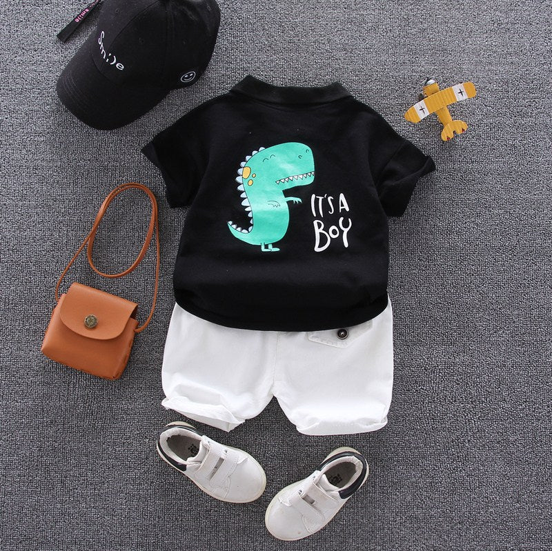 Baby Boys Summer Clothing Set – Cotton Casual Outfit - Boys Summer & Party Dresses - Baby's World (view 27)