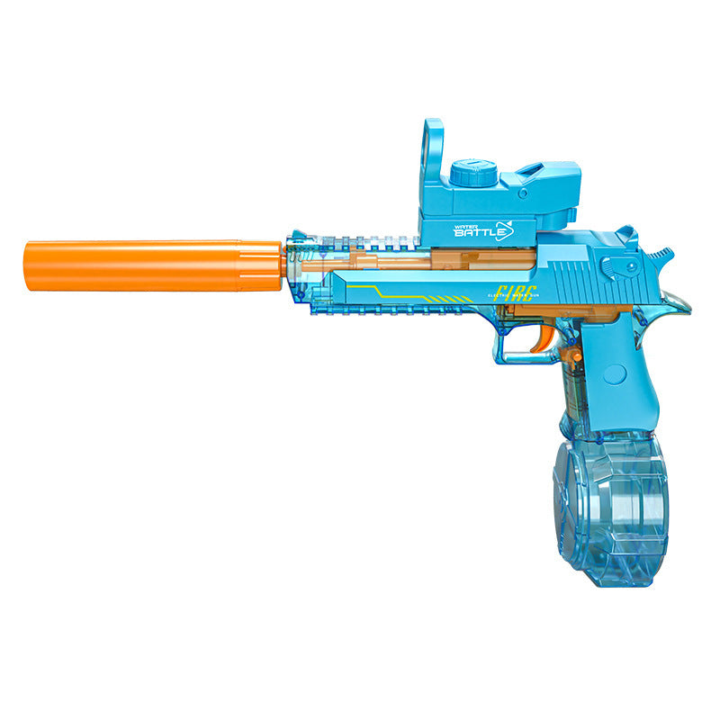 Cross-border electric M416 water gun continuous charging water spray water large capacity men and girls hand-held outdoor summer toys