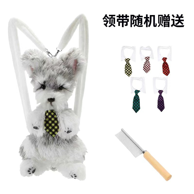 Cat Ragdoll Backpack Douyin Same Style Simulation Doll School Bag Cute Birthday Gift Doll Cat Backpack