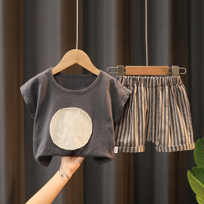 Baby Boys Summer Clothing Set – Cotton Casual Outfit - Boys Summer & Party Dresses - Baby's World (view 76)