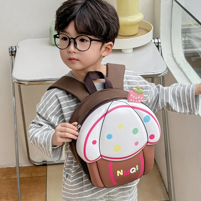 1pcs New Cute Cartoon Niche Design for Men and Women 2025 Backpack Lightweight Kindergarten Schoolbag for Women