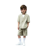 Kids Summer Short-Sleeved Wedding Suit Set | Baby's World Bangladesh