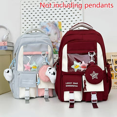 College Backpack for Middle School and High School Students, Versatile Large Capacity Backpack, Computer Backpack