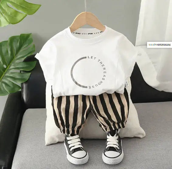 Baby Boys Summer Clothing Set – Cotton Casual Outfit - Boys Summer & Party Dresses - Baby's World (view 61)