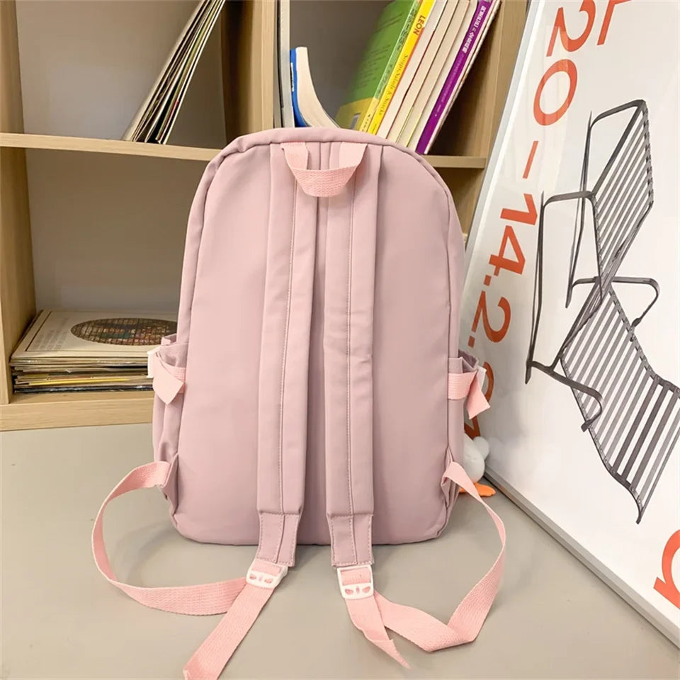 Japanese High School Girls Backpack School Bags for Teenage Girls Multi Pockets New Kawaii Backpack Women Bagpack Cute Mochila