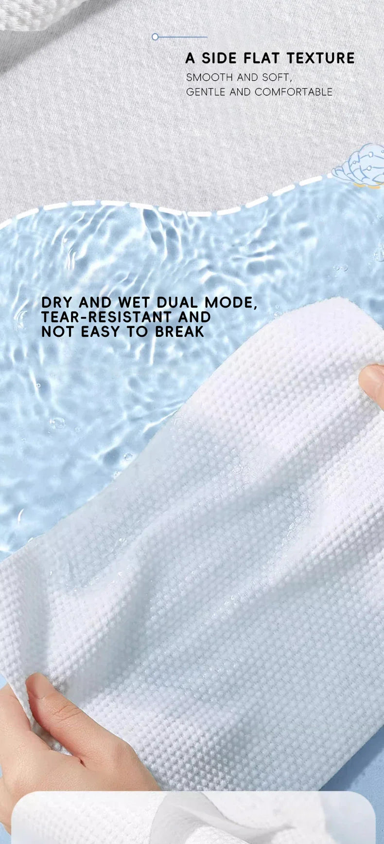 AIBEDILA Disposable Bath Towel Baby Bath Towel Skin-friendly Thick Bath Towel Face Travel Portable Face Towel Highly Absorbent