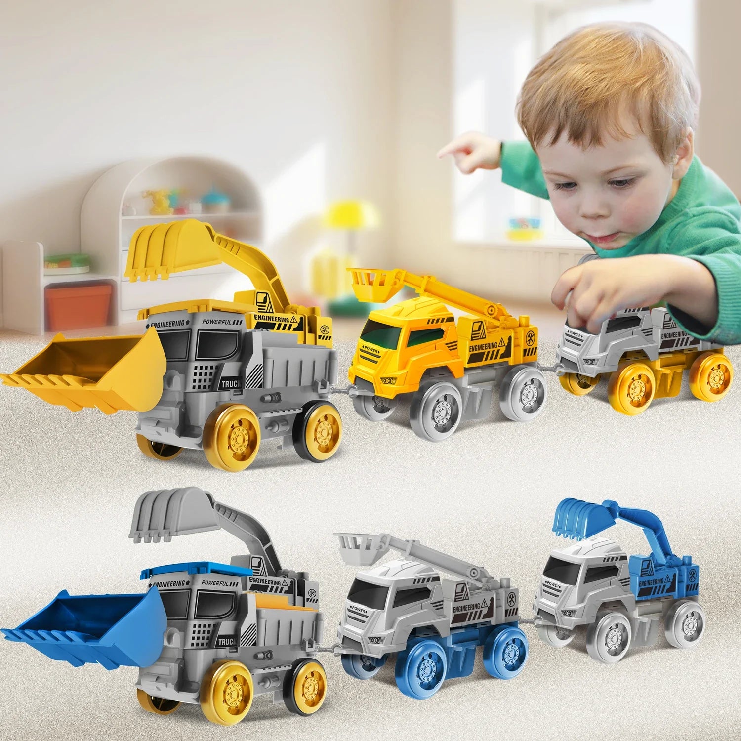 Space Track Toys Magic Climbing electric Engineering Race Car Toy  Bendable Flexible Race track Cars Train Toy For Kid Gift