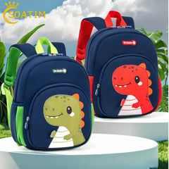 Children Schoolbag Cute Animal Cartoon Dinosaur Nylon Comfortable Chic Fashionable Backpack for Kids Boy Girl Kindergarten