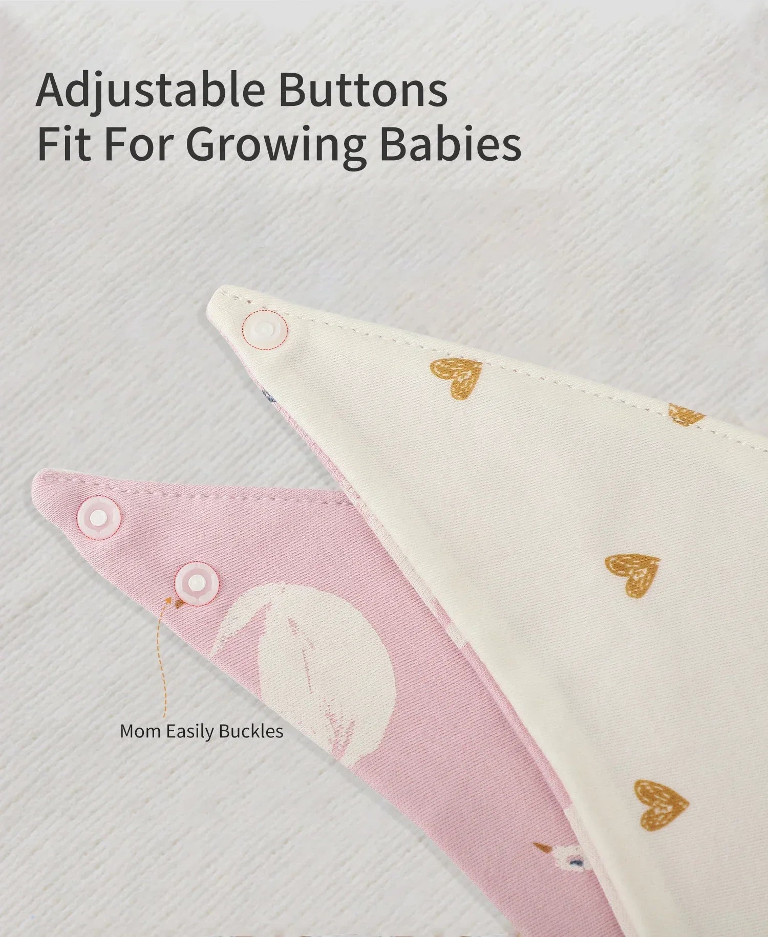 Baby Bib bib Bibs Skin-friendly Infant Soft Saliva Towel Triangular Type Kids Handkerchief 100% Cotton Double-sided Printed 3-8Y