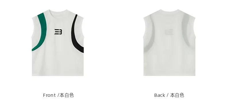 Boys Basketball Suit Summer Sportswear Comfortable Suit Vest Lightweight Shorts Children's Korean Version Handsome Two-piece