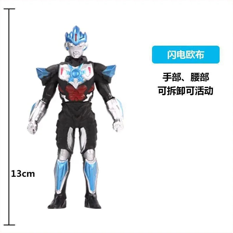 BANDAI Ultraman Soft Rubber Series EX Ultraman G Powered Tregear Tartarus Collectible Model Toys Children Birthday Gift