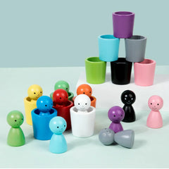 Montessori Wooden Color Recognition Toy | Baby's World Bangladesh