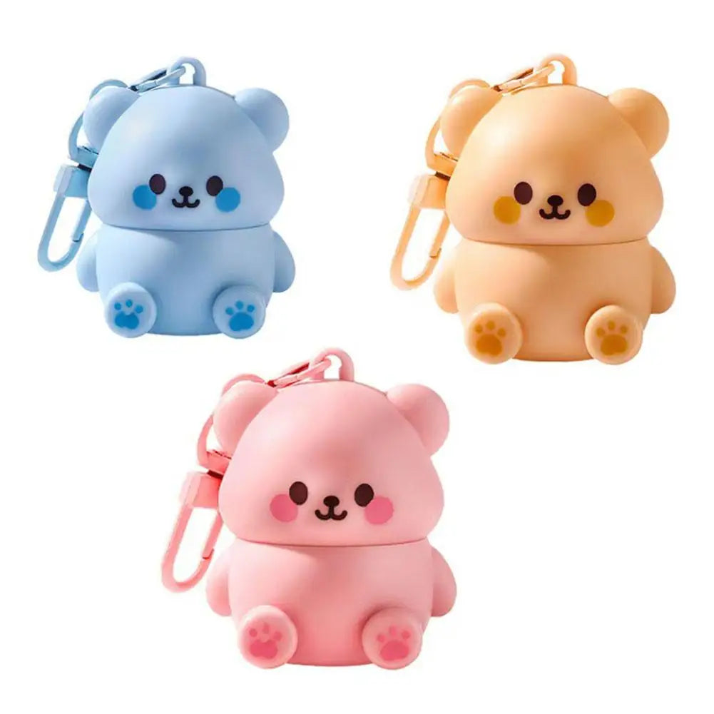 Children's Little Bear Lip Balm Moisturizing Anti-cracking Anti-peeling Baby Lip Balm Gentle Non Irritating Lip Skincare