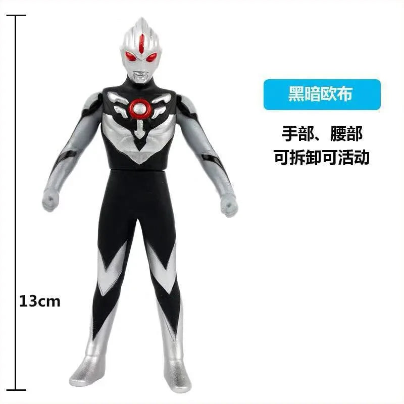 BANDAI Ultraman Soft Rubber Series EX Ultraman G Powered Tregear Tartarus Collectible Model Toys Children Birthday Gift