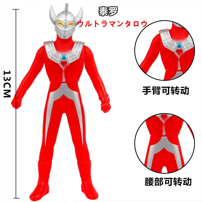 BANDAI Ultraman Soft Rubber Series EX Ultraman G Powered Tregear Tartarus Collectible Model Toys Children Birthday Gift