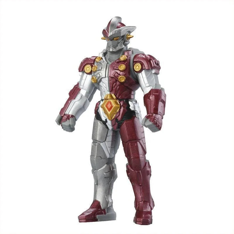 BANDAI Ultraman Soft Rubber Series EX Ultraman G Powered Tregear Tartarus Collectible Model Toys Children Birthday Gift