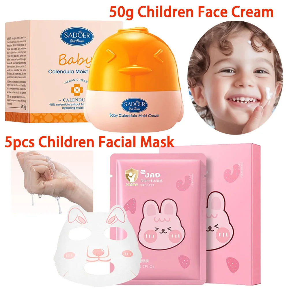 Baby Cream Face Moisturizer Soothing Skin Protection Children Kids Nourishing Body Lotion Baby Bum Cream