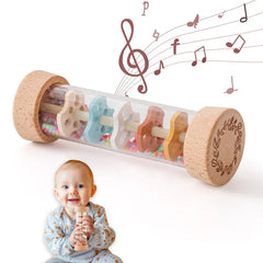 Montessori Rain Stick Baby Rainbow | Baby's World Bangladesh