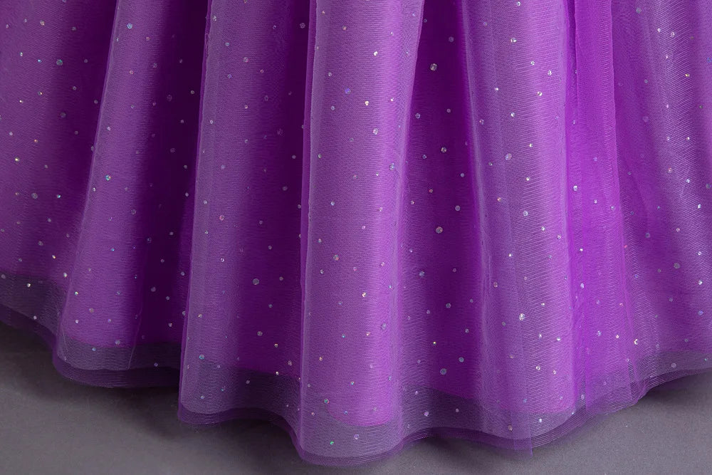 Stunning Little/Big Girls Lace Flower Girl Wedding Bridesmaid Birthday Party Holiday Pageant Easter Prom Fancy Dress
