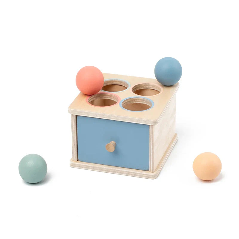 Wooden Color Shape Sorting Toys Drawer Box Busy Board Matching Game Fine Motor Sensory Toys Montessori Learning For Baby