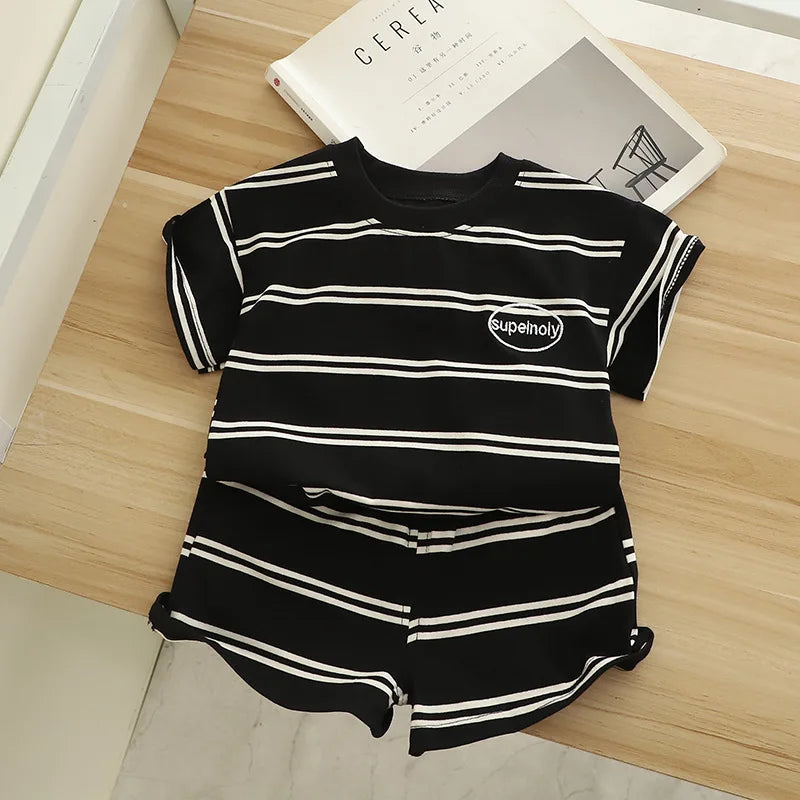 Baby Boys Summer Clothing Set – Cotton Casual Outfit - Boys Summer & Party Dresses - Baby's World (view 50)