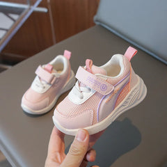 Brand Baby Shoe 2025 Spring New Soft Sole Walking Shoe Breathable Girl Sneakers Anti Slip Boy Running Shoe Kid Functional Shoes