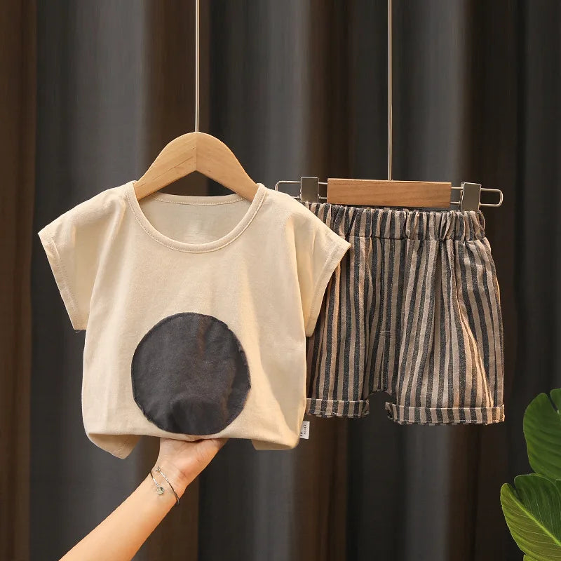 Baby Boys Summer Clothing Set – Cotton Casual Outfit - Boys Summer & Party Dresses - Baby's World (view 51)